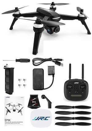 JJRC X5 Drone With 2K Camera RTF Black