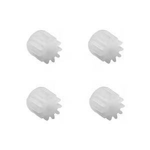 DFD F181 F181C F181W F181D F181DH RC quadcopter drone spare parts small gear on the motor 4pcs - Click Image to Close
