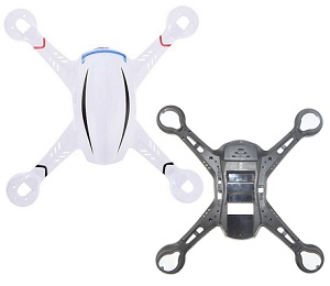 DFD F181 F181C F181W F181D F181DH RC quadcopter drone spare parts lower and upper cover White - Click Image to Close
