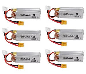 JJRC M03 E160 Yu Xiang F1 RC Helicopter spare parts 7.4V 700mAh battery 6pcs