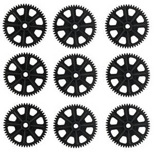 JJRC M03 E160 Yu Xiang F1 RC Helicopter spare parts main gear 9pcs - Click Image to Close