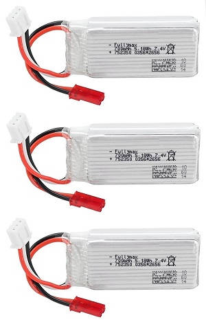 JJRC M05 E130 Yu Xiang F03 RC Helicopter spare parts 7.4V 700mAh battery 3pcs