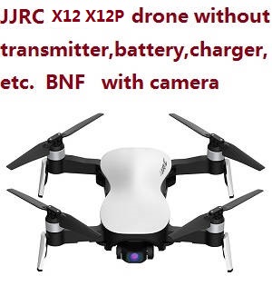 JJRC X12 X12P drone body without transmitter,battery,charger,etc. White or Black color with 4k camera BNF - Click Image to Close