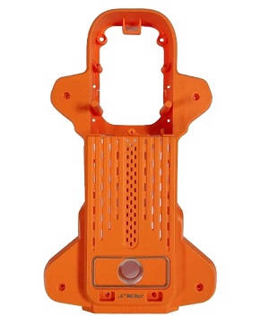 JJRC X17 G105 Pro RC quadcopter drone spare parts lower cover Orange - Click Image to Close