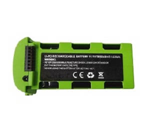 JJRC X17 G105 Pro RC quadcopter drone spare parts 11.1V 2850mAh battery Green