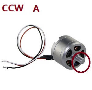 JJRC X6 RC quadcopter drone spare parts brushless motor (CCW A) - Click Image to Close