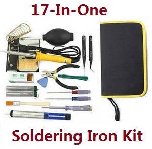 JJRC X6 RC quadcopter drone spare parts 17-In-1 60W soldering iron set
