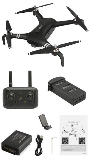 JJRC X7P smart drone with 1 battery, RTF Black