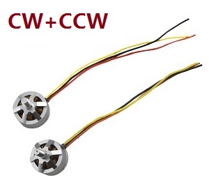 JJRC X7 X7P JJPRO RC quadcopter drone spare parts brushless motors 1*(CW+CCW) - Click Image to Close