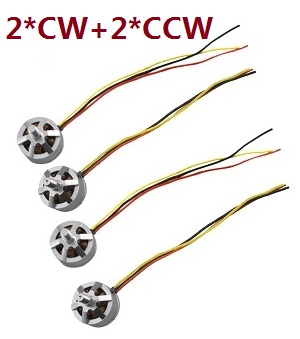 JJRC X7 X7P JJPRO RC quadcopter drone spare parts brushless motors 2*(CW+CCW) - Click Image to Close