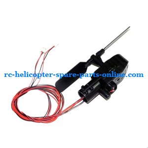 Ulike JM819 helicopter spare parts tail blade + tail motor + tail motor deck + tail LED light (set)