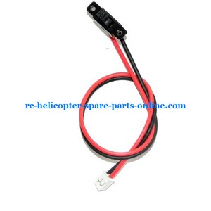 JTS 825 825A 825B RC helicopter spare parts on/off switch wire - Click Image to Close