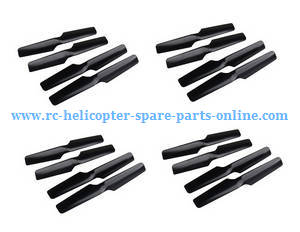 JXD 509 509V 509W 509G Jin Xing Da JD RC Quadcopter spare parts main blades (Black 4sets)