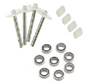 JXD 509 509V 509W 509G Jin Xing Da JD RC Quadcopter spare parts 4*main gear + 4*small gear + 8*bearings