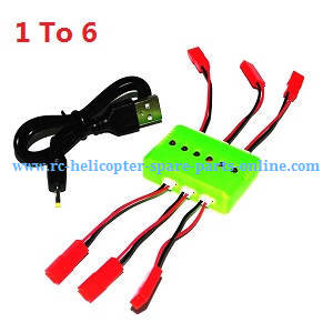 JXD 509 509V 509W 509G Jin Xing Da JD RC Quadcopter spare parts 1 to 6 charger box set