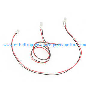 JXD 509 509V 509W 509G Jin Xing Da JD RC Quadcopter spare parts LED lights (Red-Black wire)
