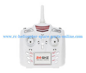 JXD 509 509V 509W 509G Jin Xing Da JD RC Quadcopter spare parts transmitter (White) - Click Image to Close