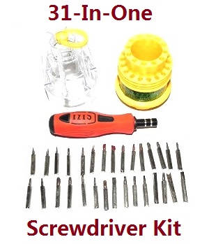 JXD 528 Jin Xing Da JD RC Quadcopter Drone spare parts 1*31-in-one Screwdriver kit package - Click Image to Close