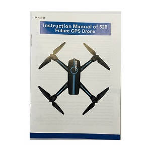 JXD 528 Jin Xing Da JD RC Quadcopter Drone spare parts English manual book