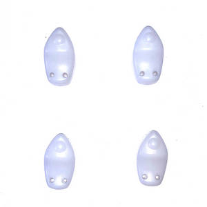 JXD 528 Jin Xing Da JD RC Quadcopter Drone spare parts lampshades (White) - Click Image to Close