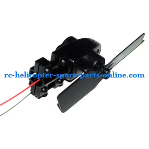 JXD 333 helicopter spare parts tail blade + tail motor + tail motor deck (set) - Click Image to Close