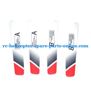 JXD 342 342A helicopter spare parts main blades (Red) - Click Image to Close