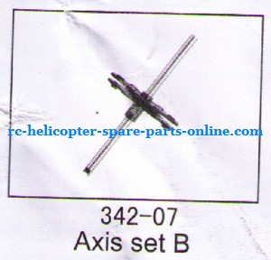 JXD 342 342A helicopter spare parts hollow pipe + lower main blade grip set (set)