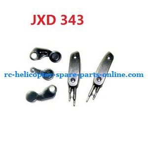 JXD 343 343D helicopter spare parts wheels + decorative set