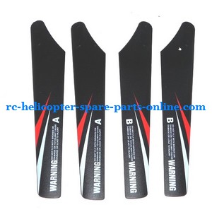 JXD 352 352W helicopter spare parts main blades (Black)