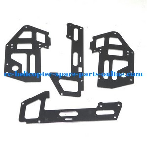 JXD 352 352W helicopter spare parts metal frame set (Black)