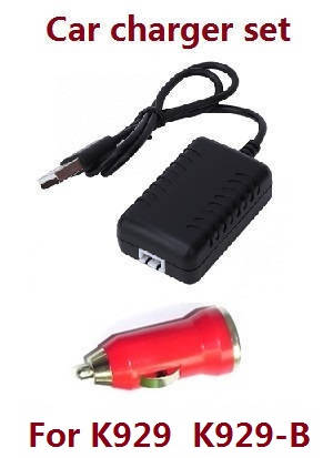 Wltoys K929 K929-A K929-B RC Car spare parts car charger with USB charger cable