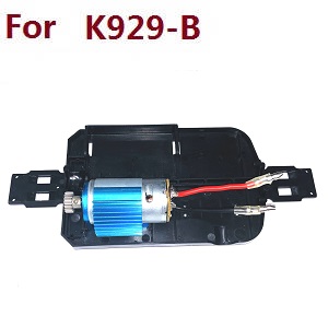Wltoys K929 K929-A K929-B RC Car spare parts bottom board with main motor set (For K929-B) - Click Image to Close