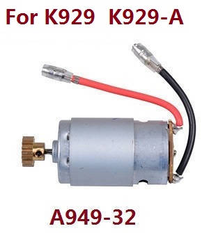 Wltoys K929 K929-A K929-B RC Car spare parts 390 main motor (For K929 K929-A) - Click Image to Close