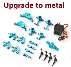 Wltoys K969 K979 K989 K999 P929 P939 RC Car spare parts upgrade to metal parts set B - Click Image to Close