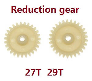 Wltoys K969 K979 K989 K999 P929 P939 RC Car spare parts 27T 29T reduction gear - Click Image to Close