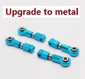 Wltoys K969 K979 K989 K999 P929 P939 RC Car spare parts upper swing arm (Blue Metal)