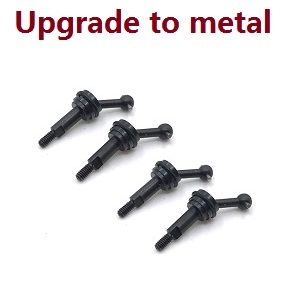 Wltoys K969 K979 K989 K999 P929 P939 RC Car spare parts universal drive shaft 4pcs (Black)