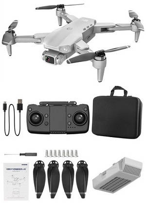 LI YE ZHAN TOYS LYZRC L900 Pro RC Drone with portable bag and 1 battery RTF White