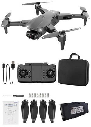LI YE ZHAN TOYS LYZRC L900 Pro RC Drone with portable bag and 1 battery RTF Black