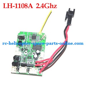LH-1108A(2.4Ghz) RC helicopter spare parts PCB BOARD (LH-1108A 2.4Ghz) - Click Image to Close