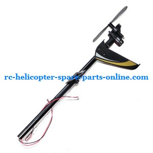Egofly LT-711 LT-713 RC helicopter spare parts tail set (Black) - Click Image to Close