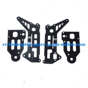 Egofly LT-712 RC helicopter spare parts metal frame (black) - Click Image to Close