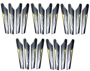 Egofly LT-712 RC helicopter spare parts main blades 5sets - Click Image to Close