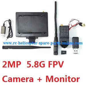 Wltoys WL Q212 Q212K Q212KN Q212G Q212GN quadcopter spare parts FPV monitor + 2MP 5.8g FPV camera