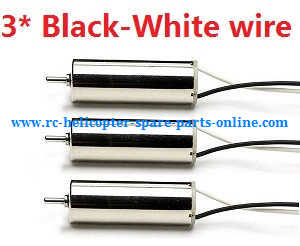 Wltoys WL Q282 Q282G Q28K quadcopter spare parts main motor (Black-White wire) 3pcs - Click Image to Close