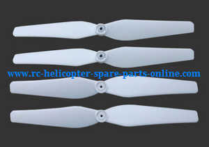 Wltoys WL Q303 Q303A Q303B Q303C quadcopter spare parts main blades propellers (White) - Click Image to Close