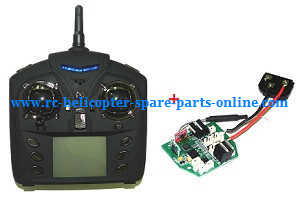 Wltoys WL Q333 Q333A Q333B Q333C quadcopter spare parts transmitter + pcb board - Click Image to Close
