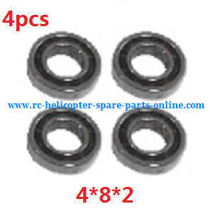 JJRC Q35 Q36 RC Car spare parts bearing 4*8*2 4pcs - Click Image to Close