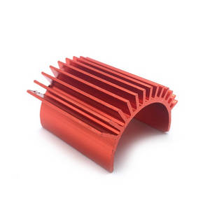 JJRC Q39 Q40 RC truck car spare parts heat sink (Red) - Click Image to Close