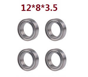JJRC Q39 Q40 RC truck car spare parts bearing 4pcs (12*8*3.5)